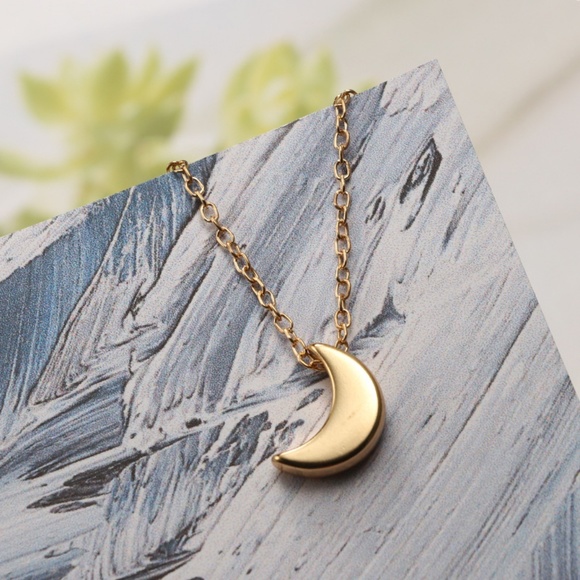 NEW moon necklace - Picture 3 of 7
